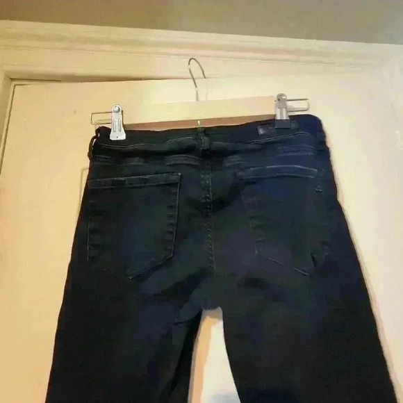 5. Black distressed raw hem jeans by Articles of society  size 24 - Picture 6 of 8